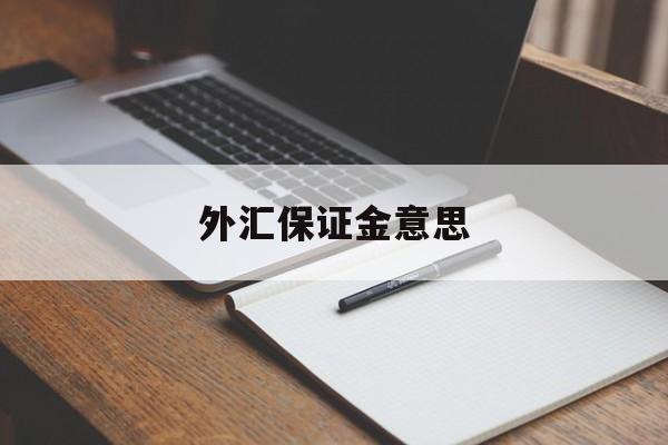 外汇保证金意思(外汇保证金的作用)